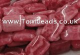 CRC14 16 inches 12*18mm rectangle rhodochrosite beads wholesale