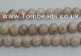 CRC151 15.5 inches 5.5mm round Argentina rhodochrosite beads