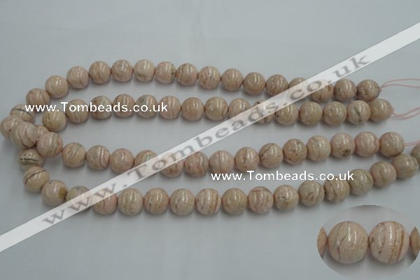 CRC154 15.5 inches 12mm round Argentina rhodochrosite beads