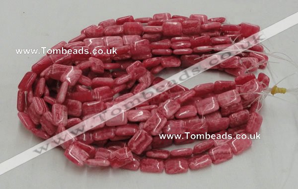 CRC16 16 inches 10*14mm rectangle rhodochrosite beads wholesale