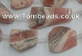 CRC160 15.5 inches 8*10mm - 13*20mm nuggets Argentina rhodochrosite beads