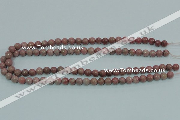 CRC202 16 inches 8mm round rhodochrosite gemstone beads wholesale