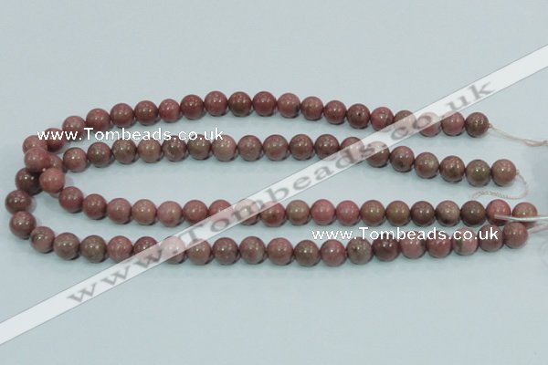 CRC203 16 inches 10mm round rhodochrosite gemstone beads wholesale