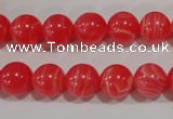 CRC503 15.5 inches 10mm round synthetic rhodochrosite beads