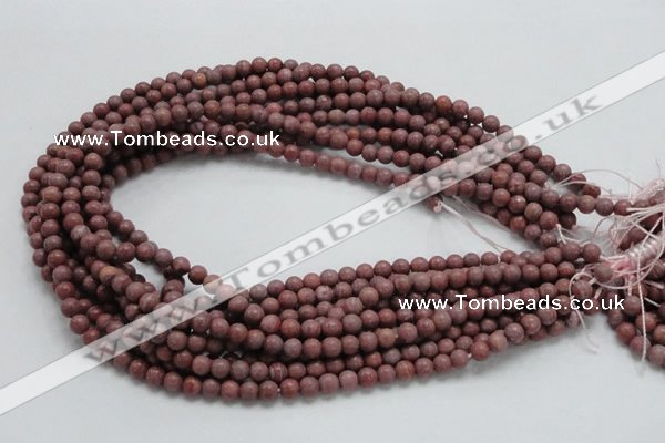 CRC51 15.5 inches 6mm round rhodochrosite gemstone beads wholesale