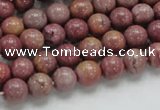 CRC52 15.5 inches 8mm round rhodochrosite gemstone beads wholesale