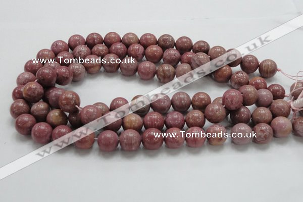 CRC55 15.5 inches 14mm round rhodochrosite gemstone beads wholesale