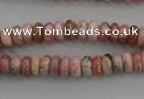 CRC751 15.5 inches 3*5mm rondelle rhodochrosite beads wholesale