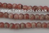 CRC754 15.5 inches 4mm round rhodochrosite beads wholesale