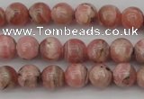 CRC755 15.5 inches 6mm round rhodochrosite beads wholesale