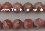 CRC757 15.5 inches 8mm round rhodochrosite beads wholesale