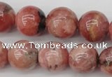 CRC759 15.5 inches 12mm round rhodochrosite beads wholesale