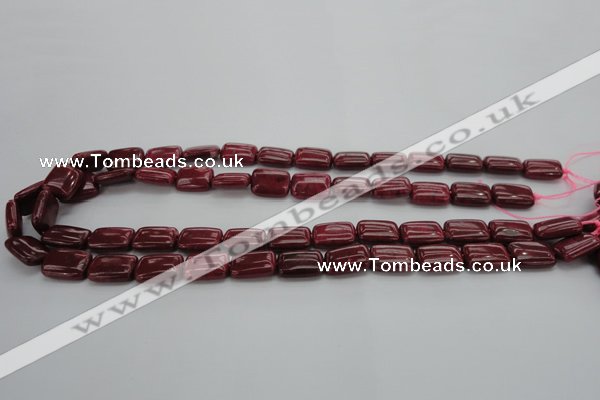 CRC821 15.5 inches 10*14mm rectangle Brazilian rhodochrosite beads