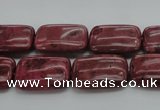 CRC824 15.5 inches 15*20mm rectangle Brazilian rhodochrosite beads