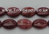 CRC832 15.5 inches 12*16mm oval Brazilian rhodochrosite beads