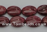 CRC834 15.5 inches 15*20mm oval Brazilian rhodochrosite beads