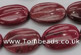 CRC835 15.5 inches 18*25mm oval Brazilian rhodochrosite beads