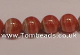 CRC90 16 inches 13mm round grade AA argentina rhodochrosite beads