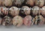 CRC905 15.5 inches 10mm round natural rhodochrosite beads