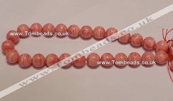 CRC91 16 inches 16mm round grade AA argentina rhodochrosite beads