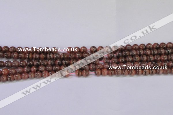 CRC913 15.5 inches 6mm round natural rhodochrosite beads