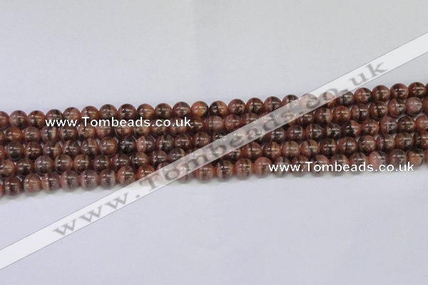 CRC914 15.5 inches 7mm round natural rhodochrosite beads