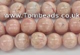 CRC922 15.5 inches 8mm round natural rhodochrosite beads