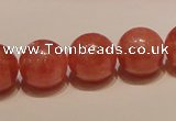 CRC93 16 inches 14mm round grade AAA argentina rhodochrosite beads