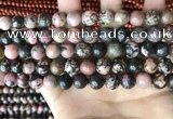 CRD353 15.5 inches 10mm round rhodonite beads wholesale