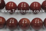 CRE02 16 inches 14mm round natural red jasper beads wholesale