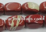 CRE21 16 inches 16*25mm nugget natural red jasper beads wholesale