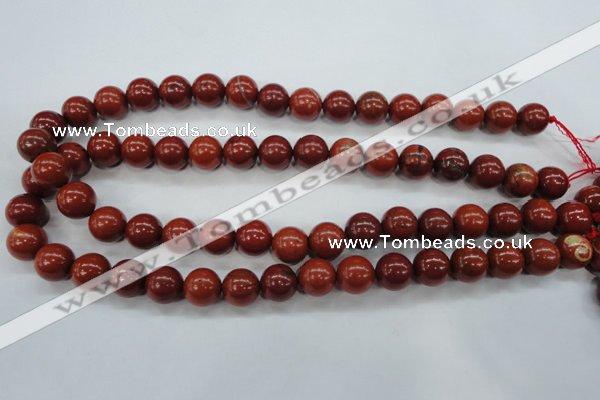 CRE28 15.5 inches 12mm round red jasper gemstone beads wholesale