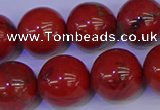 CRE306 15.5 inches 16mm round red jasper beads wholesale