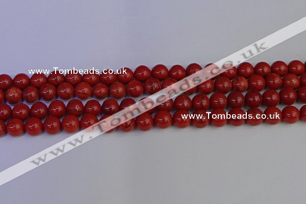 CRE312 15.5 inches 8mm round red jasper beads wholesale