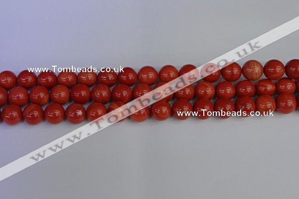 CRE313 15.5 inches 10mm round red jasper beads wholesale