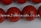 CRE317 15.5 inches 18mm round red jasper beads wholesale