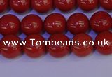 CRE322 15.5 inches 8mm round red jasper beads wholesale