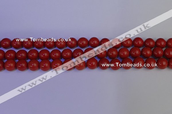 CRE323 15.5 inches 10mm round red jasper beads wholesale