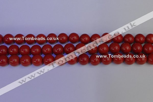 CRE324 15.5 inches 12mm round red jasper beads wholesale