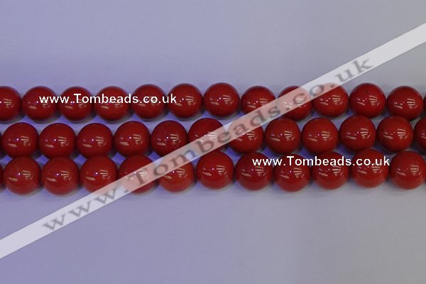 CRE327 15.5 inches 18mm round red jasper beads wholesale