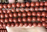 CRE353 15.5 inches 10mm round red jasper beads wholesale