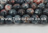 CRF330 15.5 inches 8mm round dyed rain flower stone beads wholesale