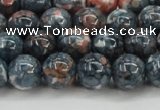 CRF332 15.5 inches 12mm round dyed rain flower stone beads wholesale