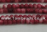 CRF439 15.5 inches 3mm round dyed rain flower stone beads wholesale