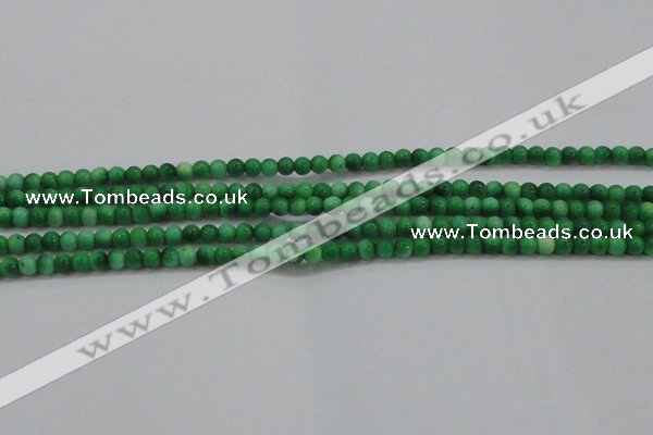 CRF441 15.5 inches 3mm round dyed rain flower stone beads wholesale