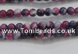 CRF447 15.5 inches 3mm round dyed rain flower stone beads wholesale