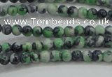 CRF453 15.5 inches 3mm round dyed rain flower stone beads wholesale