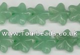 CRG15 15.5 inches 16*16mm star green aventurine gemstone beads