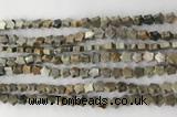 CRG35 15.5 inches 6mm flat star gemstone beads wholesale