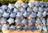 CRG65 15 inches 16mm star blue aventurine jade beads wholesale